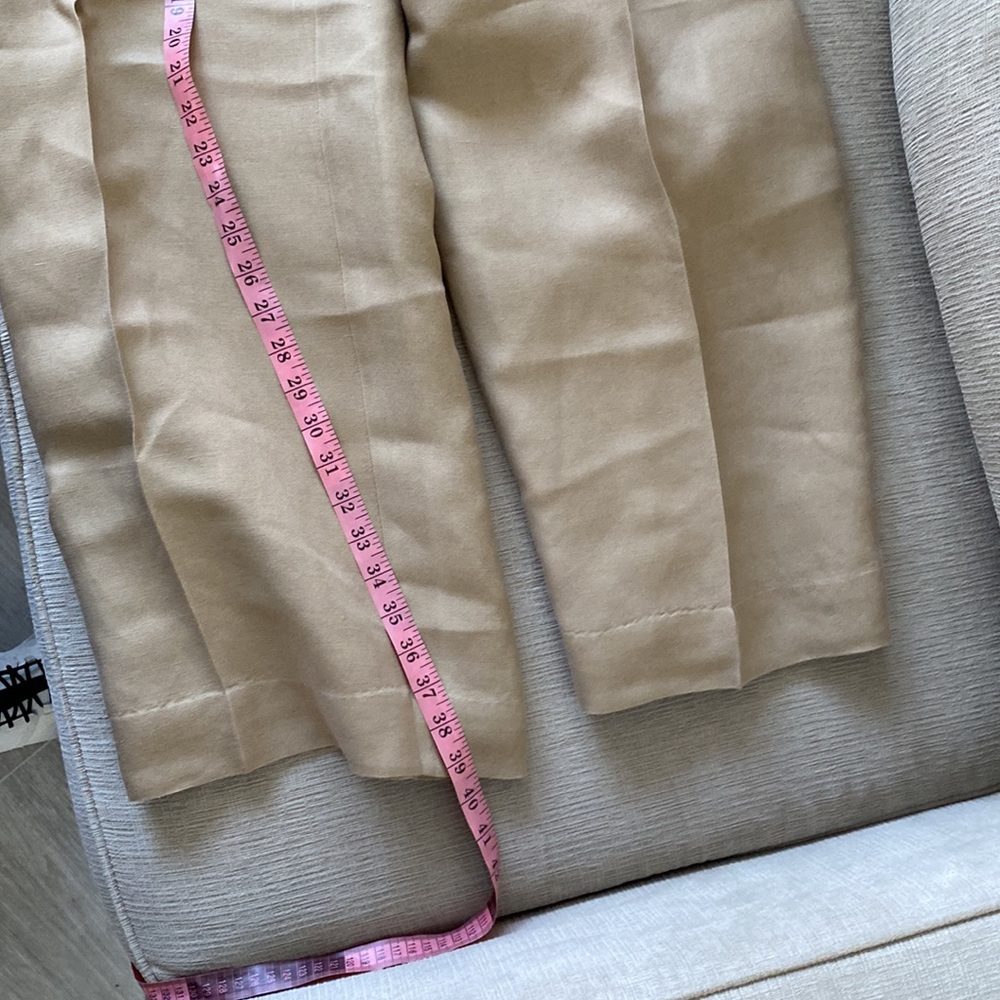 Custom Made Linen Work Pants - Picture 4 of 4